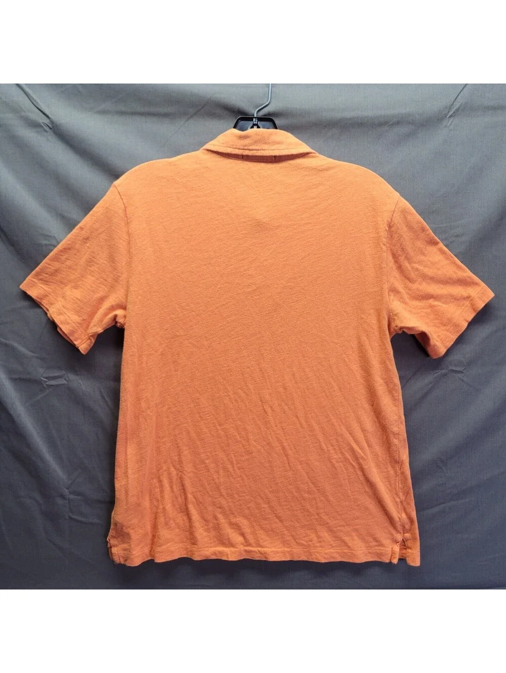 Ralph Lauren Polo Shirt Boys Sz Large Orange U.S.R.L Short Sleeve Youth